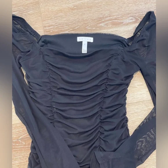 Mesh Ruched Mini - Picture 1 of 5